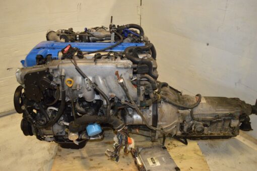 Toyota 2JZGTE VVTi Engine 3.0L DOHC Twin Turbo JDM 2jz Motor Auto Trans Wire Ecu - Image 2