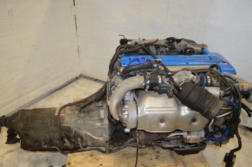 Toyota 2JZGTE VVTi Engine 3.0L DOHC Twin Turbo JDM 2jz Motor Auto Trans Wire Ecu - Image 3