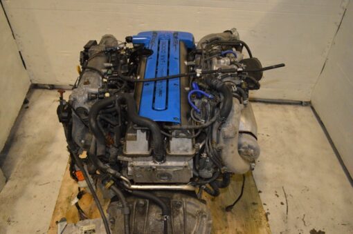 Toyota 2JZGTE VVTi Engine 3.0L DOHC Twin Turbo JDM 2jz Motor Auto Trans Wire Ecu - Image 7