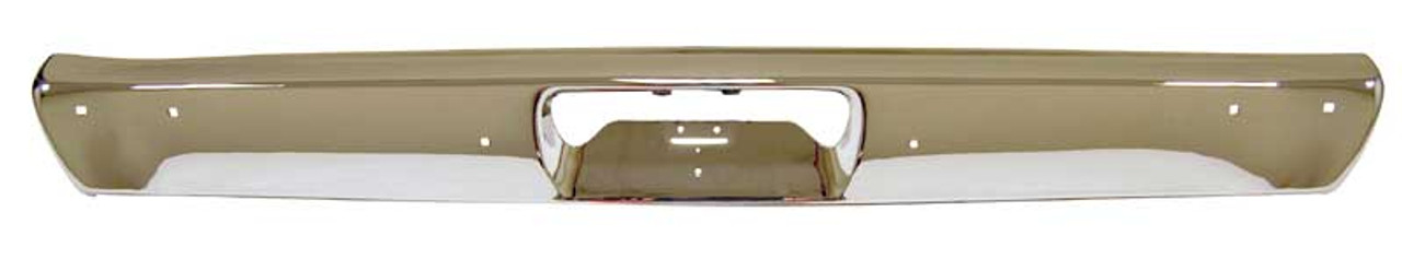 1970-1971 Duster & 1971-1972 Demon Rear Chrome Bumper (Without Jack Slots)