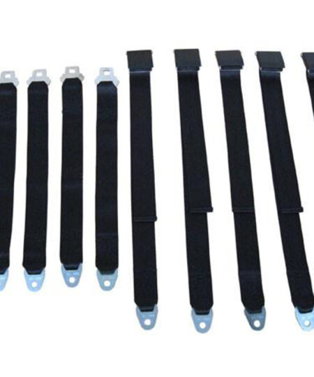 3850-70CBEN Mopar 1970-71 A-body Convertible Bench Seat Belt Set