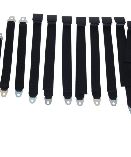 3850-70BEN Mopar 1970-71 A-body Bench Seat Belt Set