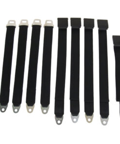 3850-69CBEN Mopar 1968-69 A-body Convertible Bench Seat Belt Set