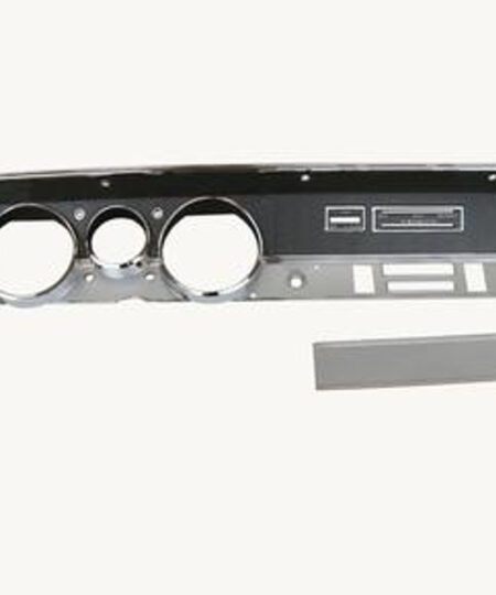 316-69KIT Mopar 1968-69 A-body Rallye Dash Bezel Kit (NO AC)