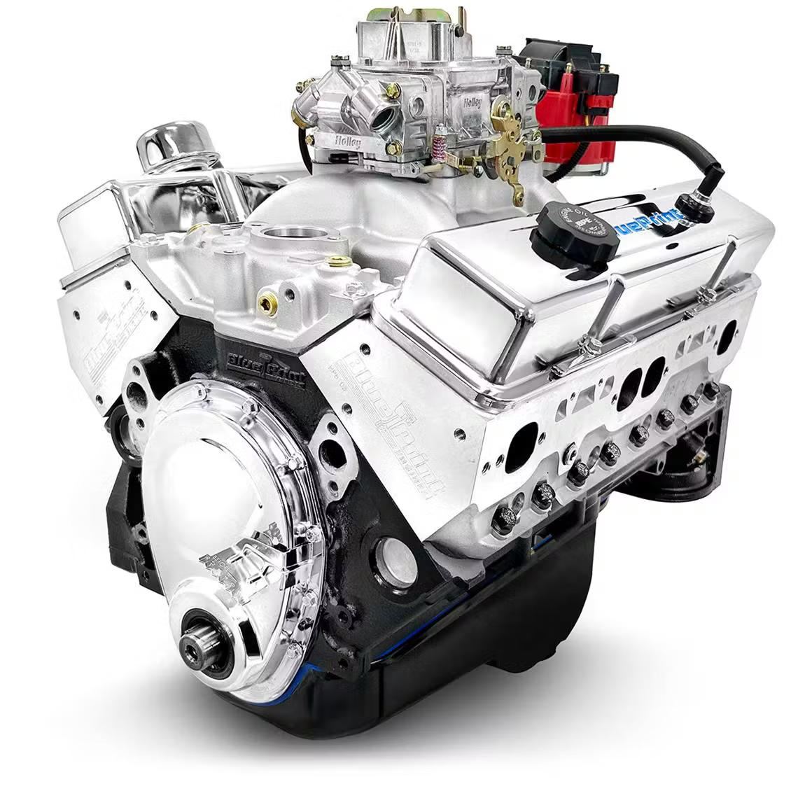 Elevemotors BP3961CTC GM 396 SBC Dressed Engine, Alum Heads, Roller Cam