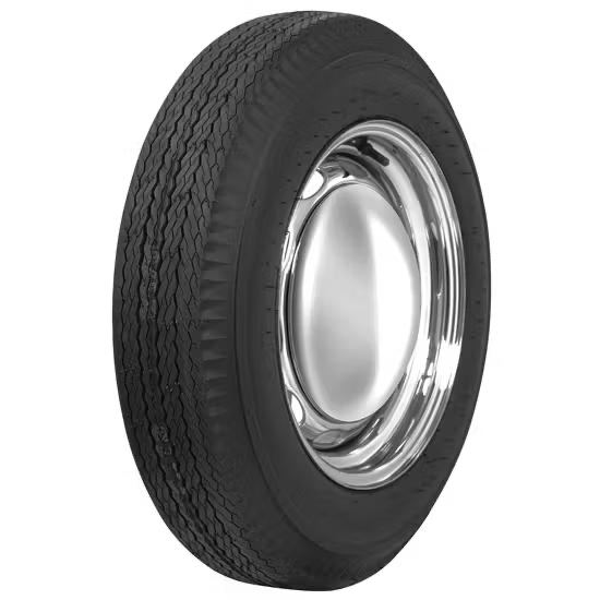 Firestone Vintage Blackwall Bias Ply Tire, 670-15