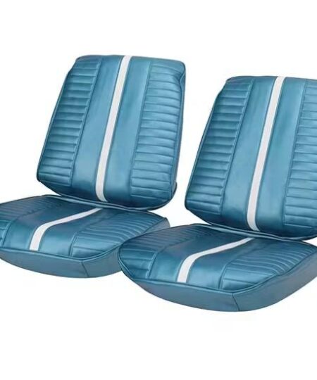 PUI 67XS14U Seat Upholstery Kit, 1967 Chevy II, Blue