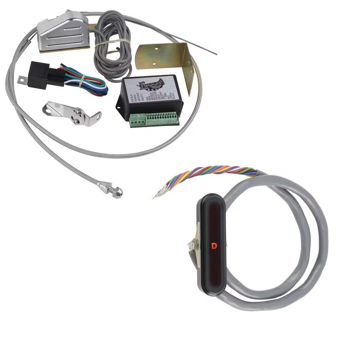 Lokar XCIND-1716 Midnight Series Vert. Alum. LED Dash Indicator, GM