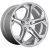 . Foose Wheels F170200565+40 Impala Wheel, 20x10.5, Silver Machined