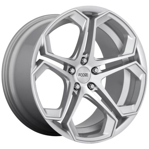 . Foose Wheels F170200565+40 Impala Wheel, 20x10.5, Silver Machined