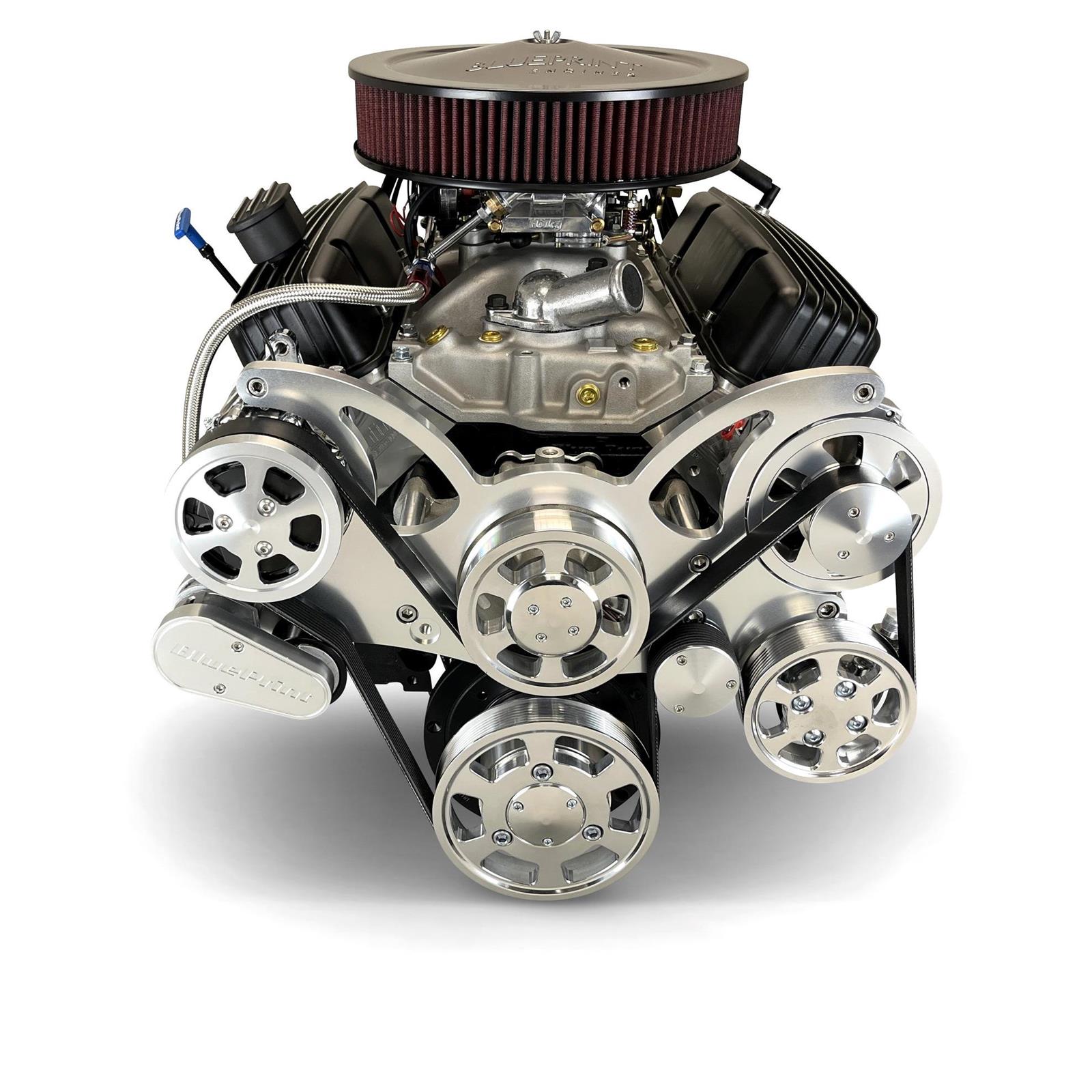 BluePrint Engines B383K700 SBC 383/436HP with 700R4, Carbureted - immagine 2