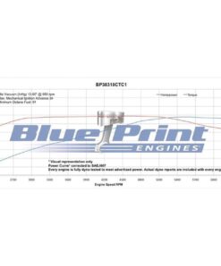 Alternative view of BluePrint BP38318CTFD 383 Stroker Crate Engine, Deluxe Dressed