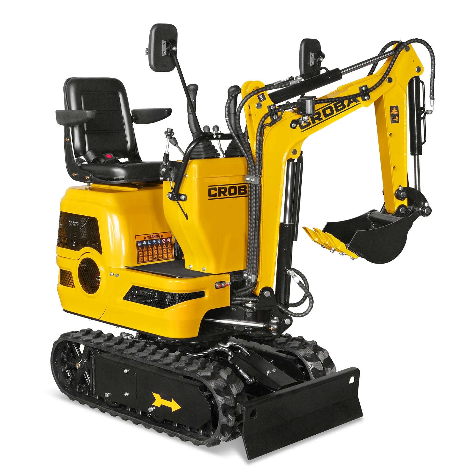 Mini Compact Excavator Loncin 300cc 9hp Engine, 43.3" Max. Digging Depth, 0.6Ton, 1345 LBS Operating Weight, MEC06 - Image 27