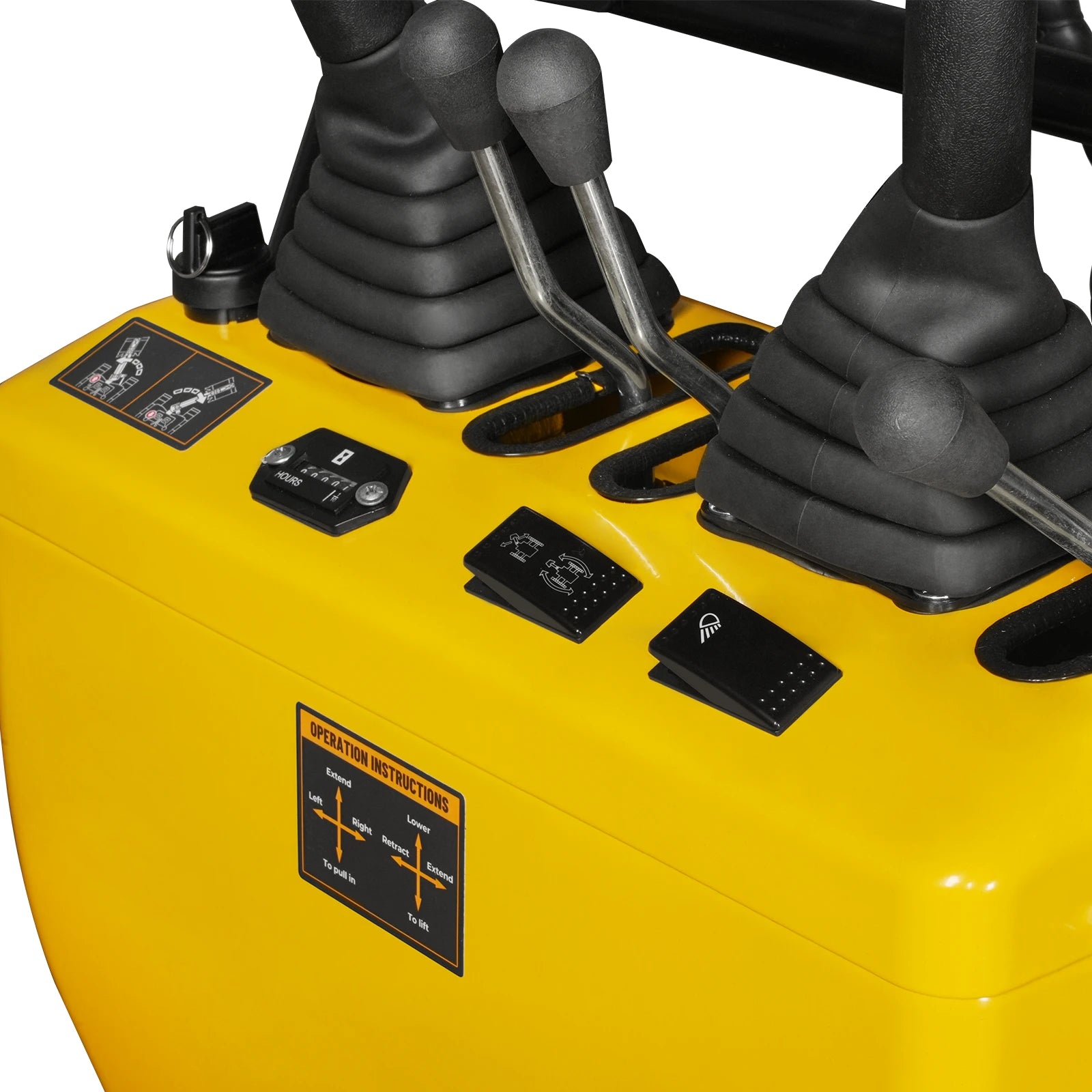 Mini Compact Excavator Loncin 300cc 9hp Engine, 43.3" Max. Digging Depth, 0.6Ton, 1345 LBS Operating Weight, MEC06 - Image 5