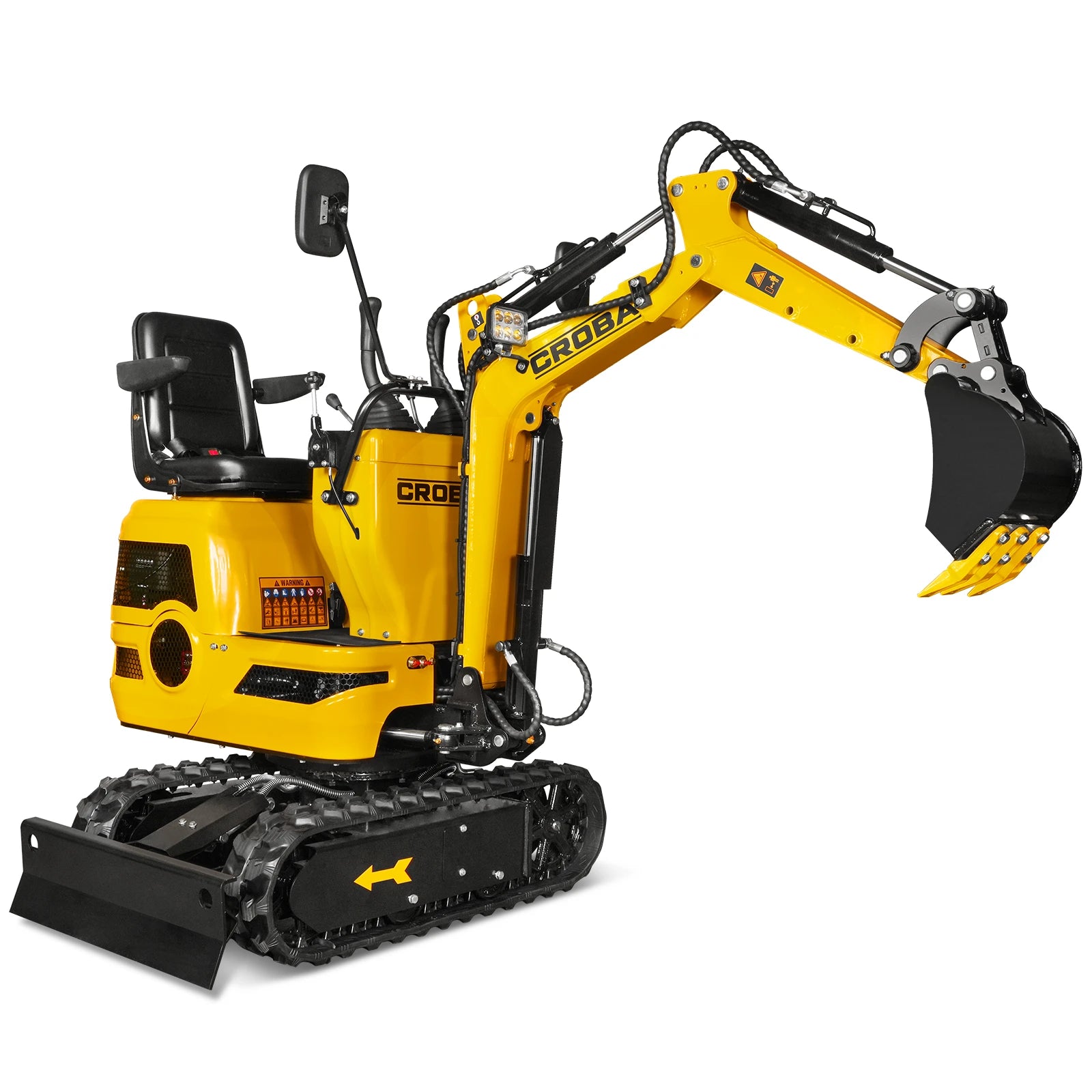 Mini Compact Excavator Loncin 300cc 9hp Engine, 43.3" Max. Digging Depth, 0.6Ton, 1345 LBS Operating Weight, MEC06 - Image 18