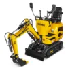 Mini Compact Excavator Loncin 300cc 9hp Engine, 43.3" Max. Digging Depth, 0.6Ton, 1345 LBS Operating Weight, MEC06