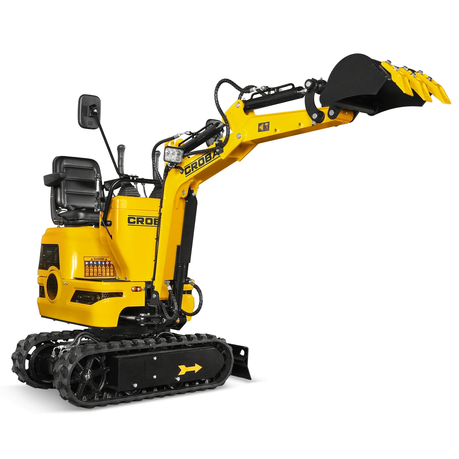 Mini Compact Excavator Loncin 300cc 9hp Engine, 43.3" Max. Digging Depth, 0.6Ton, 1345 LBS Operating Weight, MEC06 - Image 17
