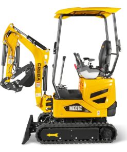 Alternative view of Mini Compact Excavator Kubota D722 Engine,  65.7" Max. Digging Depth, 1.2 Ton, 2700 LBS Operating Weight,  MEC12