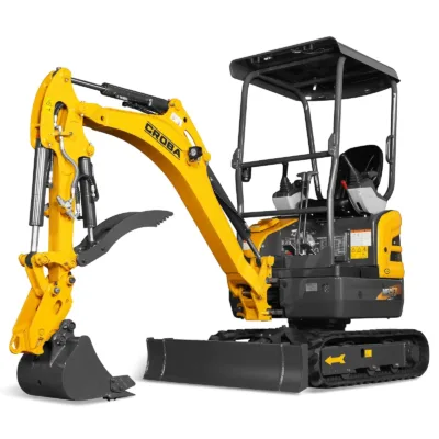 Mini Compact Excavator Kubota D902 Engine,  89" Max. Digging Depth, 1.7 Ton, 4145 LBS Operating Weight,  MEC17